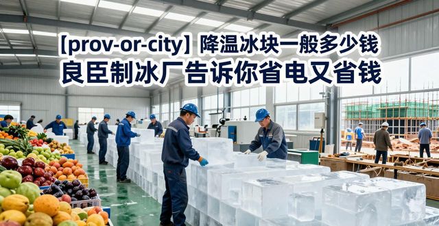 泰州降温冰块一般多少钱 良臣制冰厂告诉你省电又省钱