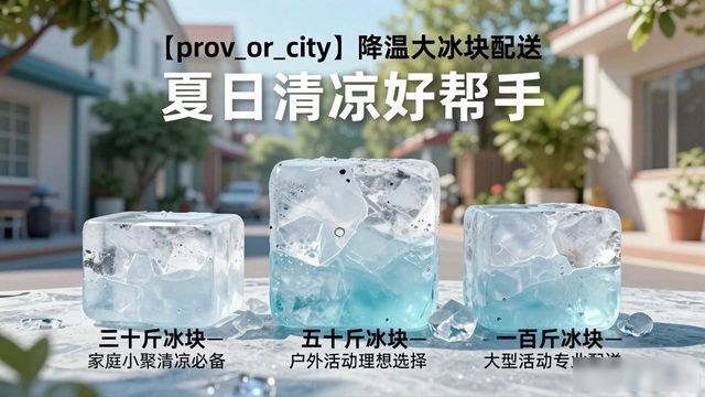 泰州降温大冰块配送 夏日清凉好帮手